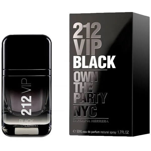 CAROLINA HERRERA 212 VIP BLACK EDP 50ML MASC