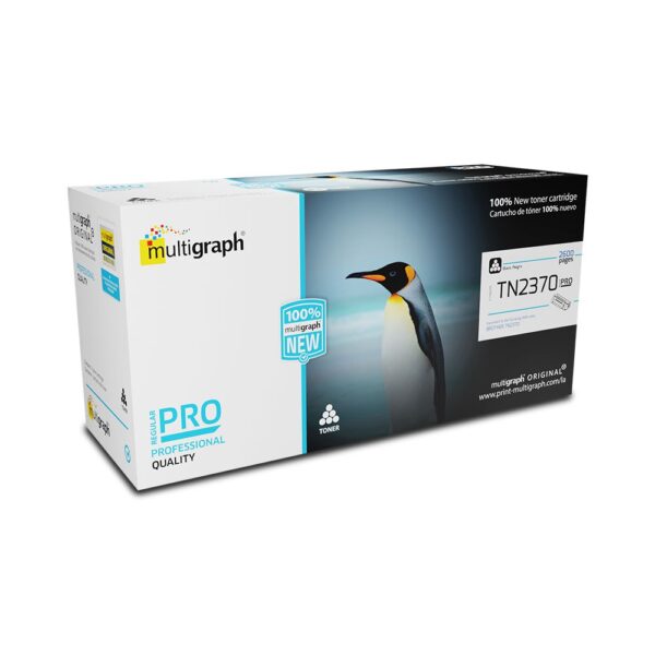 TONER MULTIGRAPH TN2370/TN660 2600 PAGINAS - Imagen 2