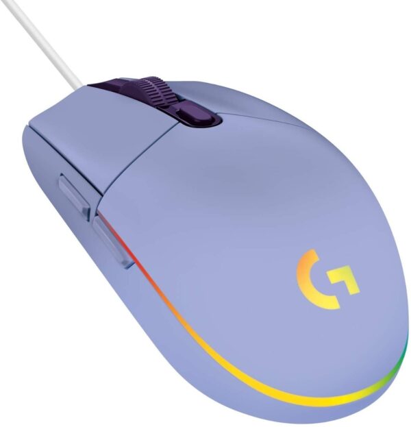 MOUSE LOGITECH G203 GAMING LILAC - Imagen 2