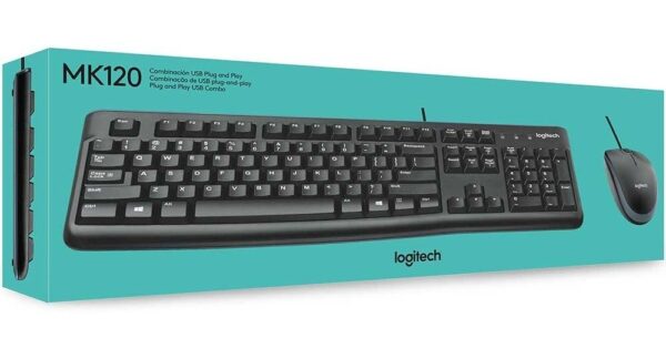 TECLADO LOGITECH MK220 COMBO WIRELESS