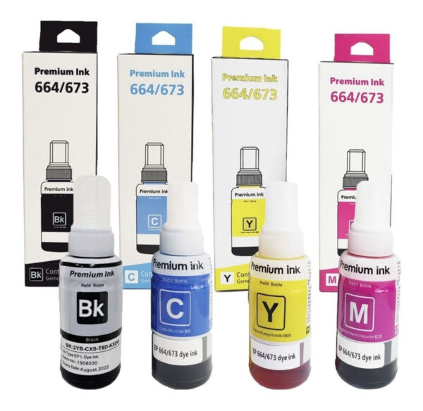 TINTA 70ML MAXCOLOR P/ EPSON 544 NEGRO - Imagen 2