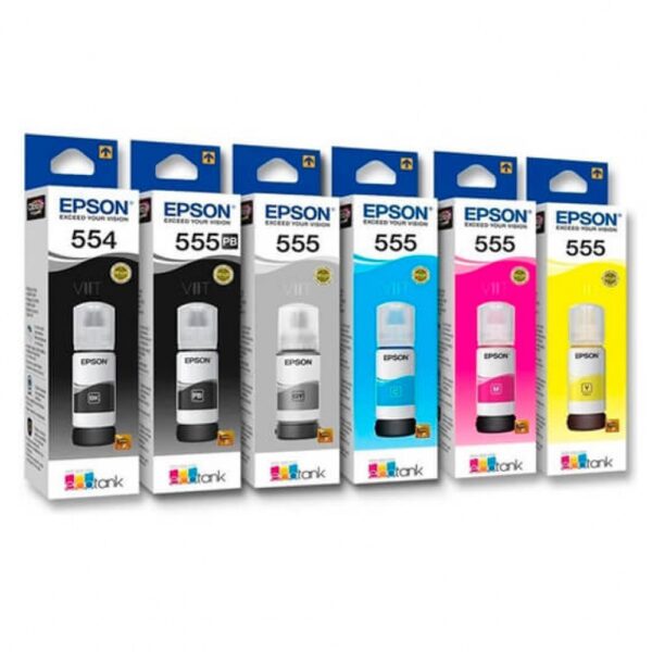 TINTA EPSON T555-220 CYAN 70ML L8180