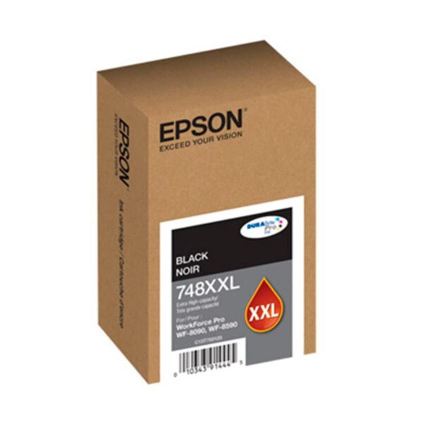 TINTA EPSON T748XXL120-A NEGRO (WF-6090/6590)