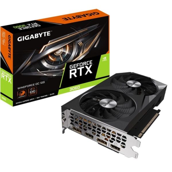 VGA 12GB GIGABYTE RTX3060 WINDFORCE OC GDDR6