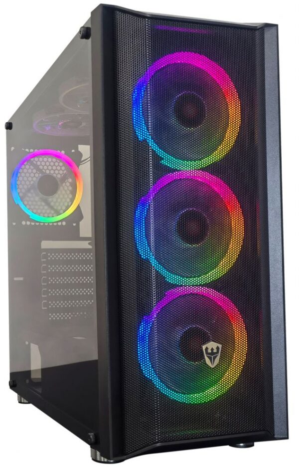 GABINETE SATE 2400K GAMER 4 FAN - Imagen 2